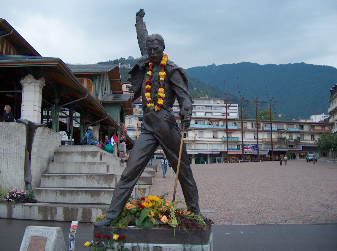 Freddie's sculpture on the 6th of Sept