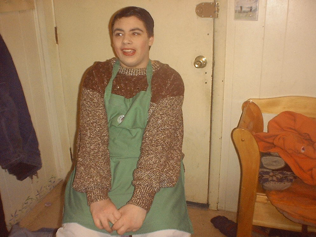 ME! look how girly I am at times... yes, I am strange at times....