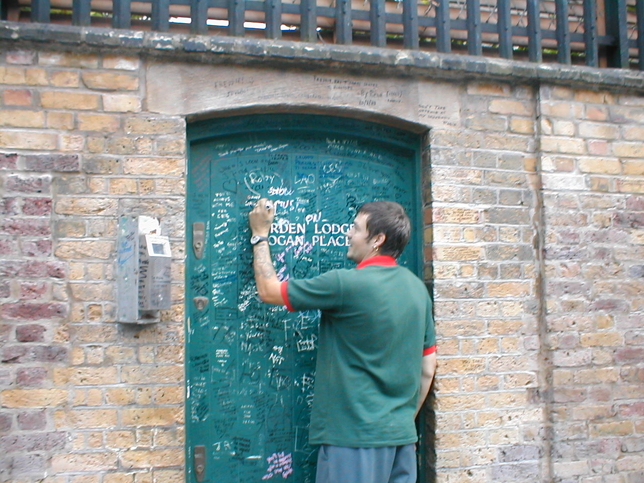 ME AT FREDDIE'S HOME