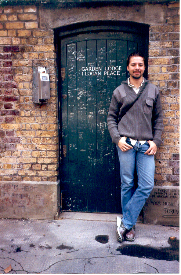 At Freddie's house september 2003