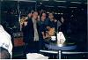 Me, Leo'82 B.R., Wiliam and Freddie at Schiphol. Ready for our own alternative Queen convention!