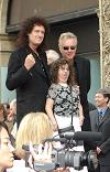 Nan with Brian and Roger at Star Ceremony