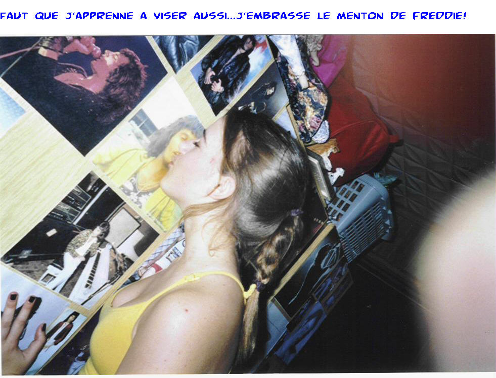 me,kissing my wardrobe!