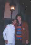 Brian and me,Madrid 1998 weeee!!Another World tour