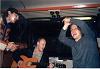 Holland rocks, even on the train. Me and Leo teaching a typical Dutch bumm (that's the one on the left!!) the chords to CLTCL.