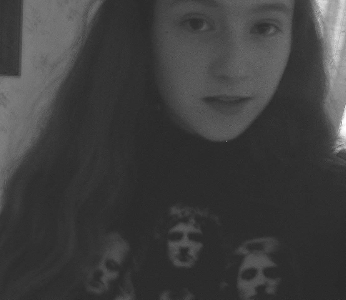 Me..Again..you can kinda see my Queen hoodie