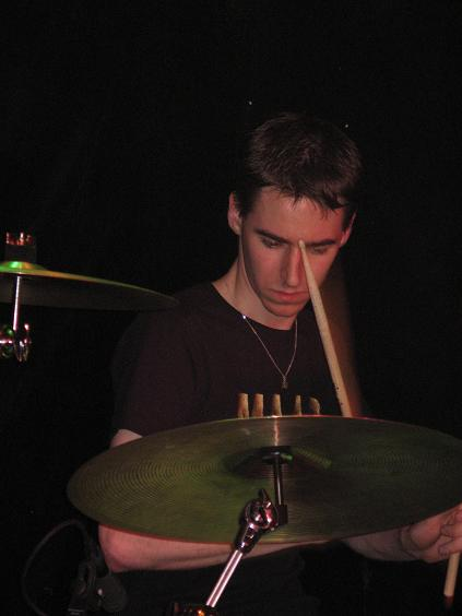 Me behind drums
