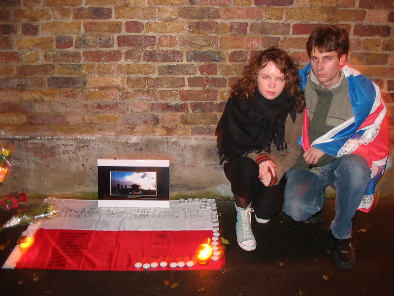 both of us at logan place, 24.11.2006