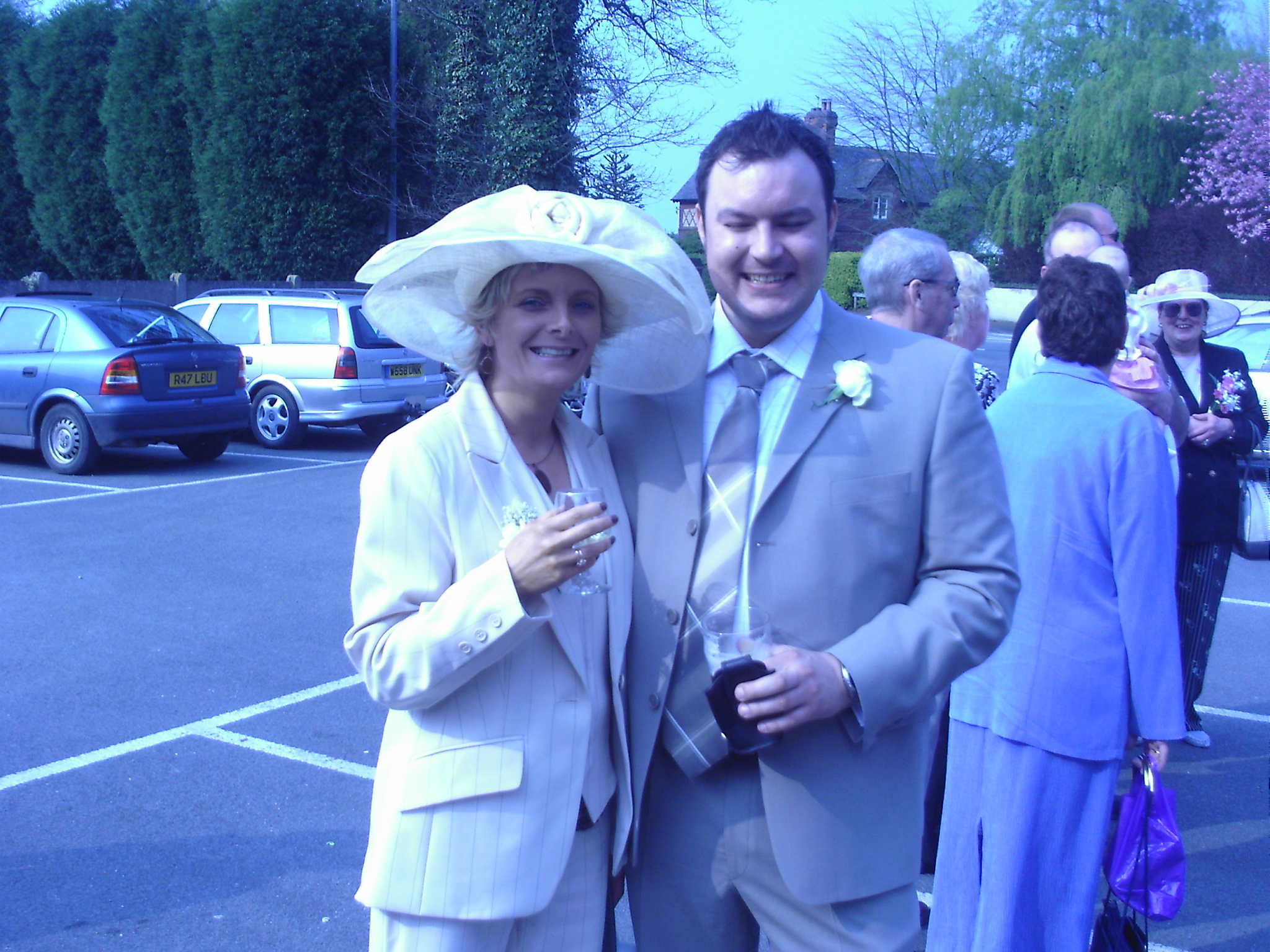 Me and The new missus ;o)