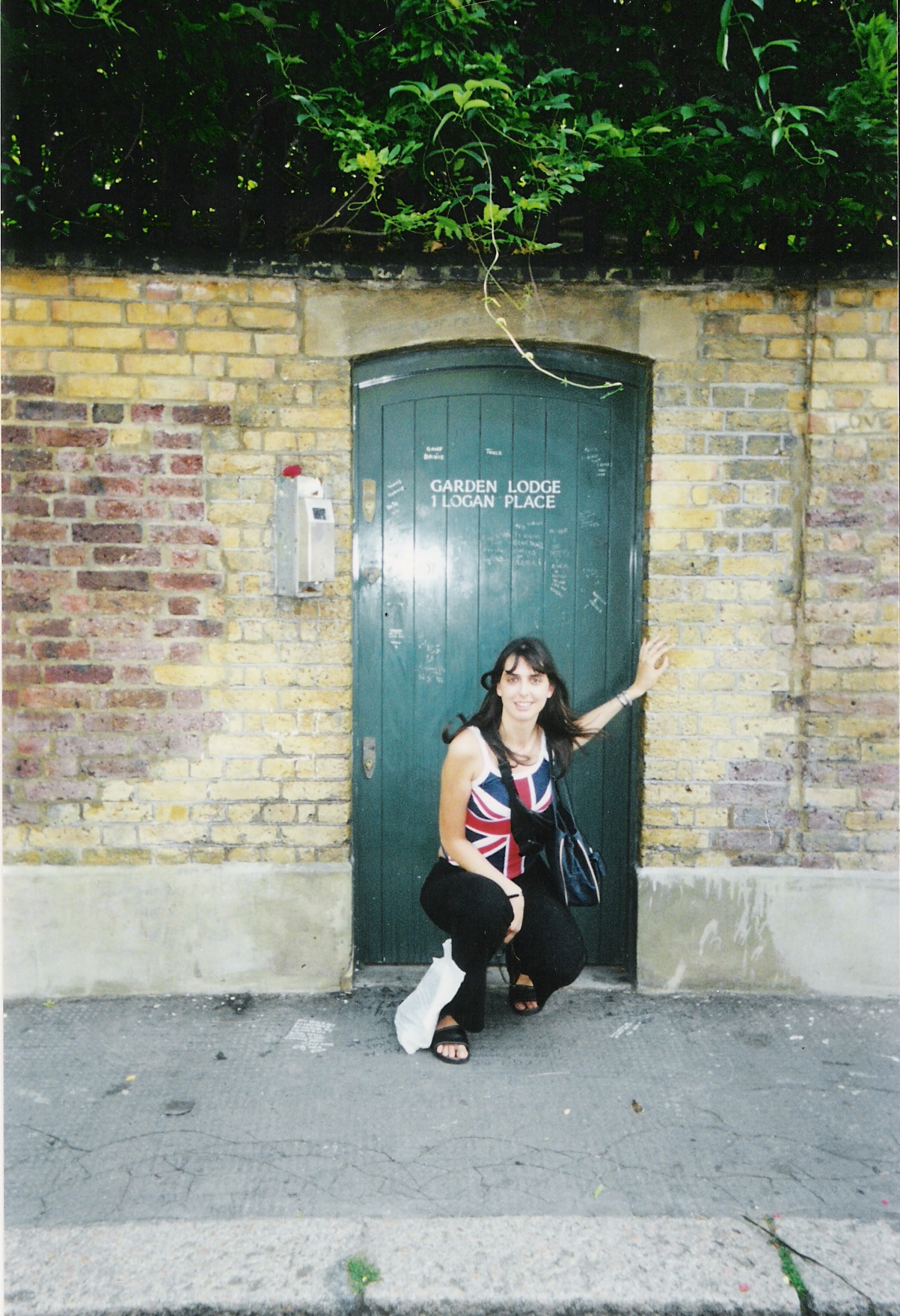 Me at Garden Lodge in 2002!