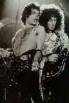 one of my fav. pics of Freddie and Brian onstage