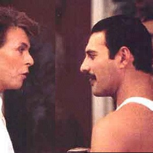 Freddie and David Bowie