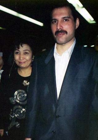 Freddie Mercury in Japan