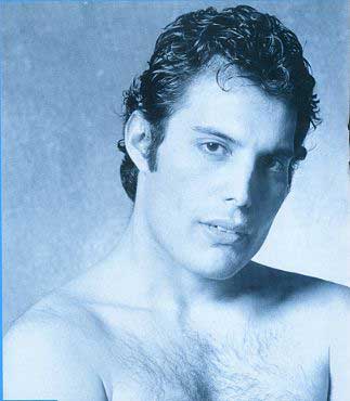 Freddie looking mean, moody and kinda' cool