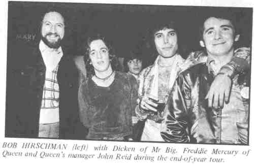 Freddie with John Reid