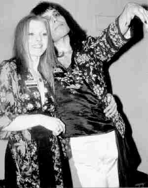 Freddie and Mary at Mott The Hoople concert in 1974