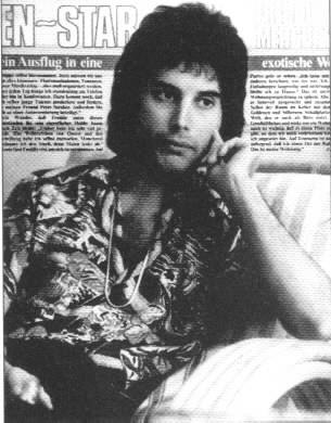 Freddie Mercury - late 70's