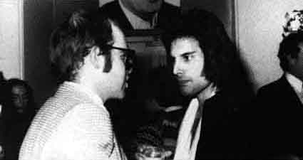 Freddie with elton john