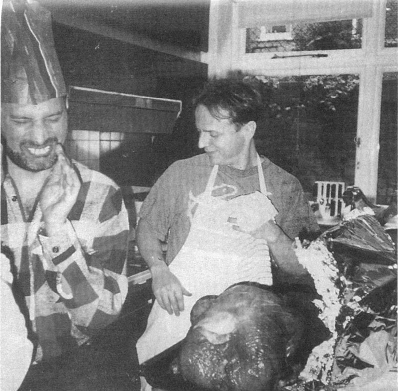 Freddie and Joe Fanelli in 1990