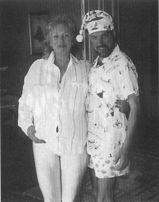 Freddie with Barbara Valentin, approximately 1990