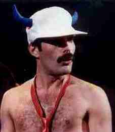Wearing a cool hat...