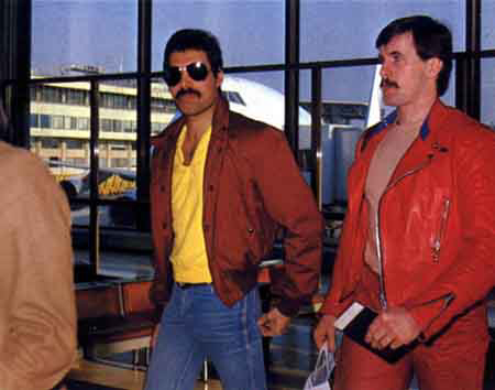 At the airport