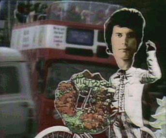 Freddie on his bike