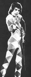 Freddie in a leotard
