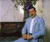 Freddie in blue