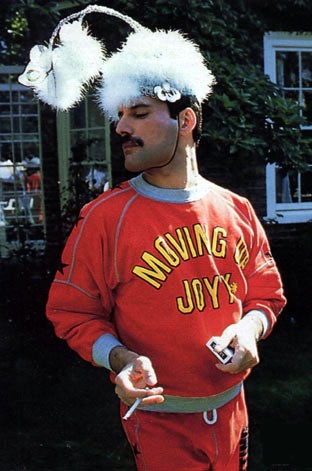 Freddie's birthday party in 1986