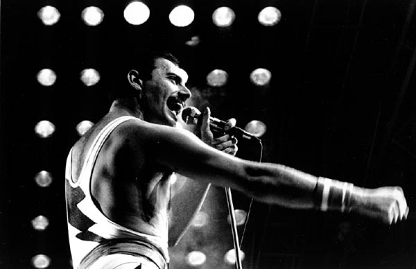 Freddie Mercury at Rock In Rio 1985