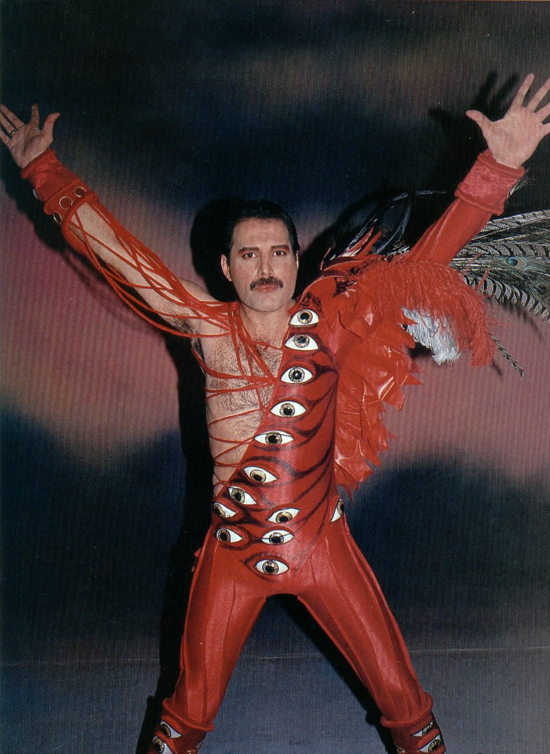 It's a hard life... When you dress as a 'giant prawn'...