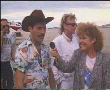 Fred interviewing in Rio 