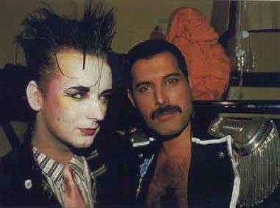 Freddie and Boy George