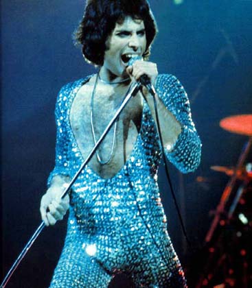 Wearing a Sequin Leotard