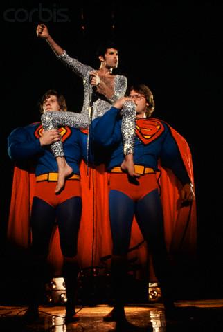 Freddie and supermans