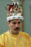 Freddie with his crown