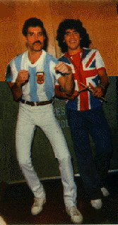With Maradona