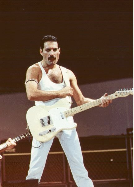 At Live Aid 1985 , Crazy little thing called love