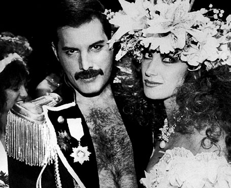 Freddie at party
