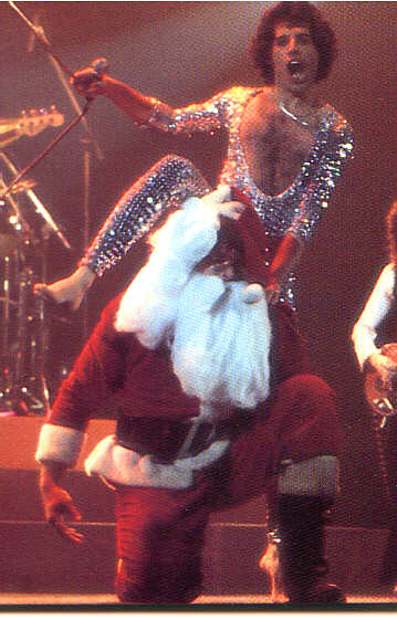 Freddie & Santa !!