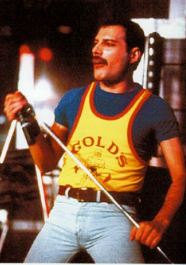 Freddie with a yellow shirt