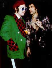 Freddie and Elton...Great couple! ;-)