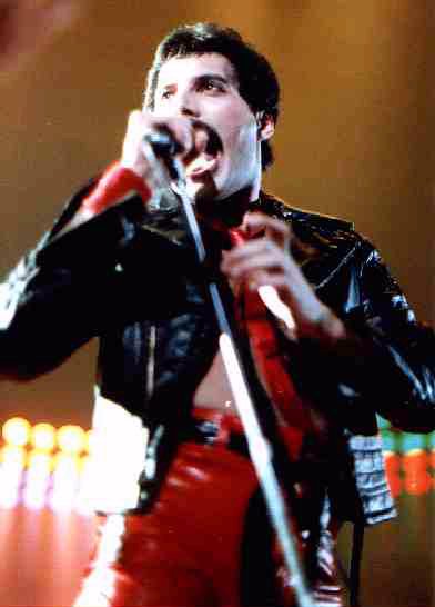 "I like leather. i rather fancy myself as a black panther" FM