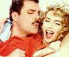 Freddie with a woman I am extremely jealous of...