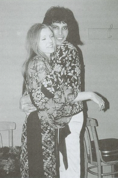 Mary Austin and Freddie 1974