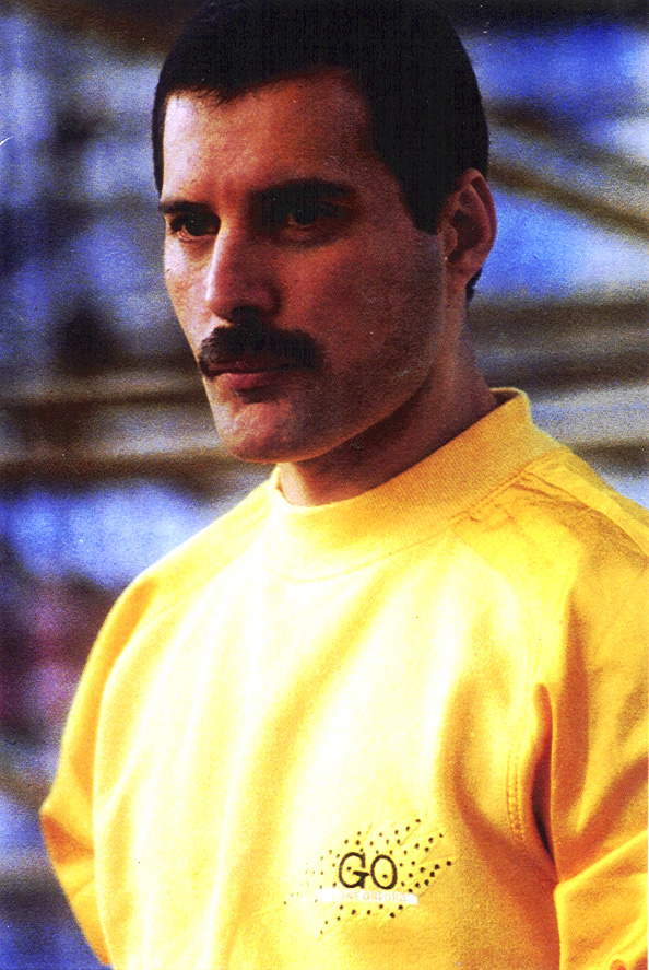 Private photo of Freddie in Paris 1986