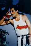 Freddie sipping on a Brew?