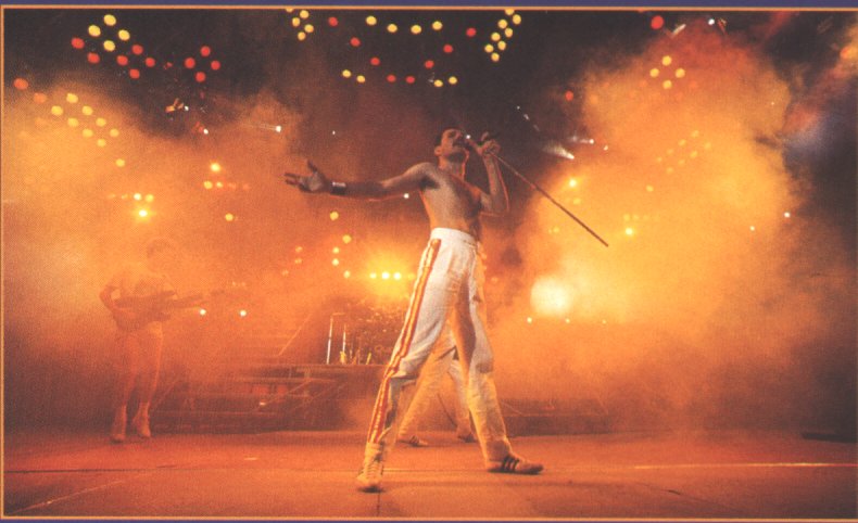 FREDDIE AT WEMBLEY