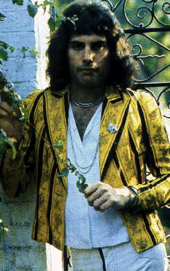 Freddie in a Garden in the mid 70's
